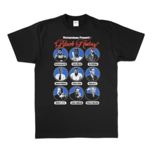 Black History (Legends) tee, front