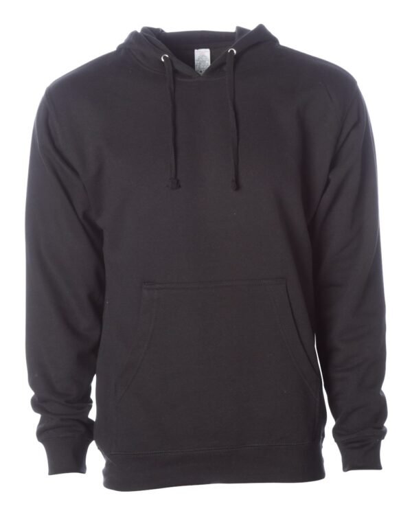 Independent SS4500 Midweight Hoodie, black, front