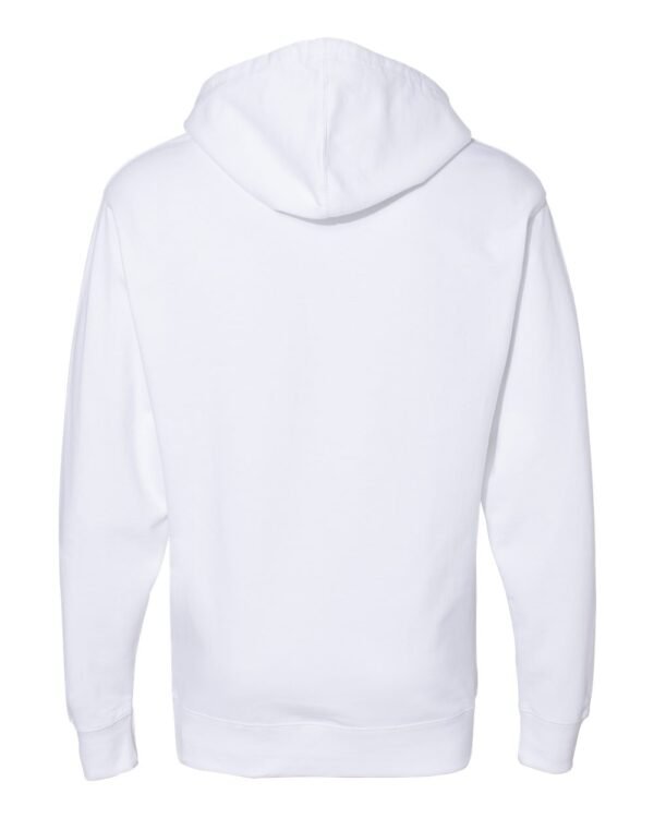 Independent SS4500 Midweight Hoodie, white, back