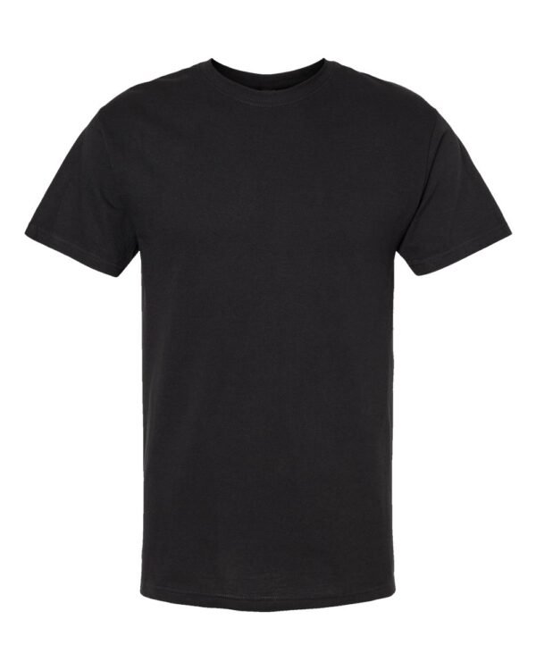 M&O 4800 Gold Soft Touch Tee, black, front