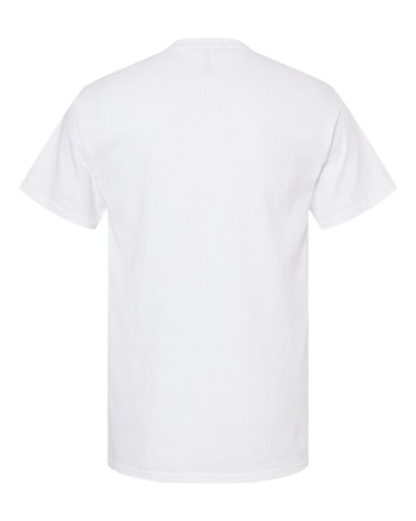 M&O 4800 Gold Soft Touch Tee, white, back