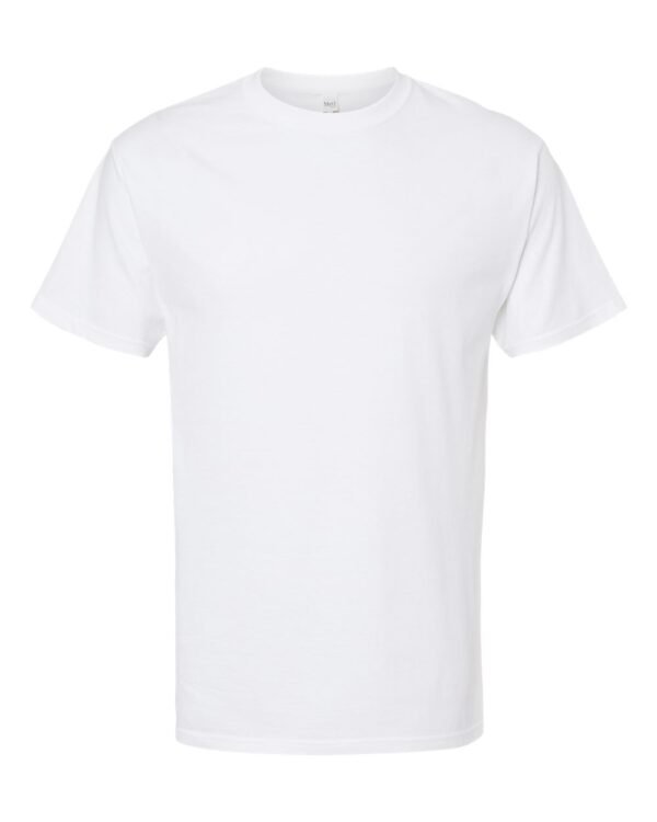 M&O 4800 Gold Soft Touch Tee, white, front