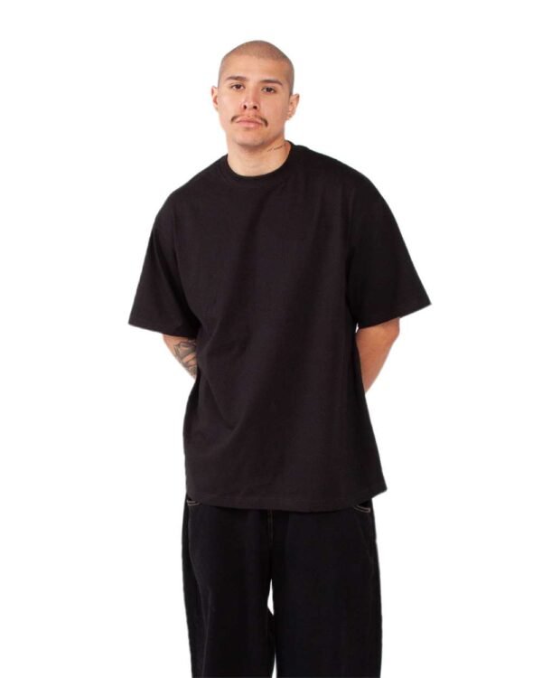 Shaka Wear Max Heavyweight Tee, black, worn